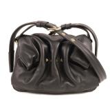 Valentino Bloomy Shoulder Bag Black