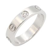 Cartier Mini Love 1PD Ring K18WG