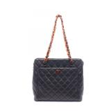 Chanel Matelasse Plat Black