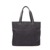 Gucci GG Nylon Tote Black