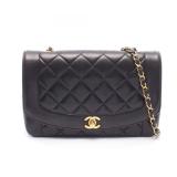 Chanel Diana Flap Lambskin Black