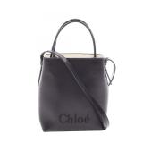 Chloe Sense Micro Tote 2Way Black