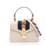 Gucci Sylvie 2 Way White