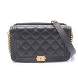 Chanel Boy Phone Case AP3013 Black