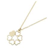 Tiffany Crown of Hearts Necklace K18YG