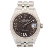 Rolex Datejust 31 278274 K18WG Steel Diamond