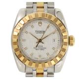 Tudor Classic 22013 K18/SS Silver Watch
