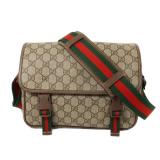 Gucci GG Supreme Messenger Brown