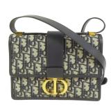 Dior 30 Montaigne Canvas Blue