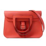 Hermes Halzan Mini PHW Rouge Tomate