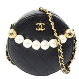 Chanel Round Pear AP0999 Black