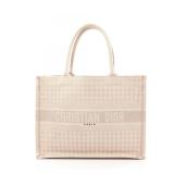 Dior Book Tote Medium Pink White
