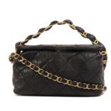 Chanel Hobo 2 Way Black