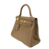 Hermes Kelly 28 GHW Togo Etoupe
