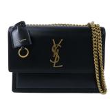 Saint Laurent Sunset Medium Black