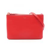 Celine Trio Small Shoulder Bag Red