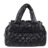Chanel Coco Cocoon Hand Bag Black