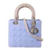 Dior Lady Dior Medium Blue/Grey