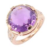 Bvlgari Parentesi Amethyst Ring