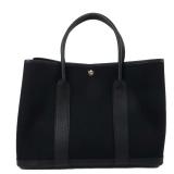 Hermes Garden Party PM Canvas Noir