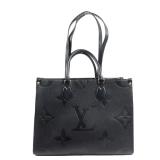 LV On The Go MM Black Empreinte