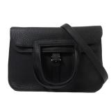 Hermes Halzan 25 PHW Noir