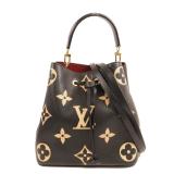 LV Neo Noe MM Bicolor Black/Beige
