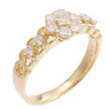 Diamond Ring K18 Yellow Gold