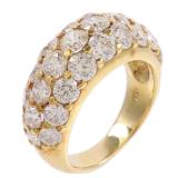 Diamond Ring K18 Yellow Gold