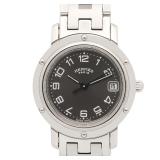 HERMES Clipper CL4.210 Steel Black 24mm