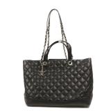 Chanel 2 Way Tote Black
