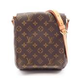 LV Musette Salsa Long Strap Brown