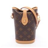 LV Fold Me Pouch Crossbody Brown