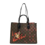 LV OnTheGo MM Fall in Love Brown