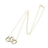 Tiffany Triple Heart Necklace 18K Gold