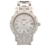 Hermes Clipper Nacre 12P Diamond Steel