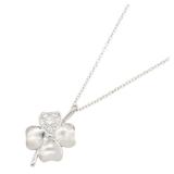 Diamond Necklace Pt900 Pt850 Platinum