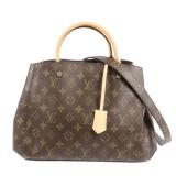 LV Montaigne MM 2Way GHW Brown