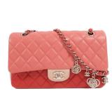 Chanel Classic 25 Tricolor Pink