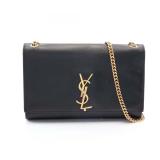 Saint Laurent Kate Monogram Black