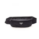 Prada Nylon Body Waist Bag Black