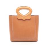 Hermes Vintage Handle Bag Brown