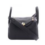 Hermes Lindy Mini Shoulder Bag Black