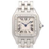Cartier Panthere SM W4PN0016 Steel Diamond