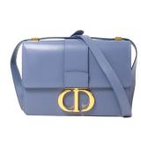 Dior 30 Montaigne GHW Blue Bag