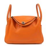 Hermes Lindy 30 PHW Orange Bag