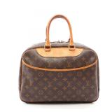 LV Deauville Monogram Handbag Brown