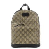Gucci GG Supreme Backpack Beige/Black