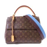 Louis Vuitton Cluny MM GHW Blue