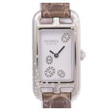 Hermes Nantucket NA2.132 Diamond Watch